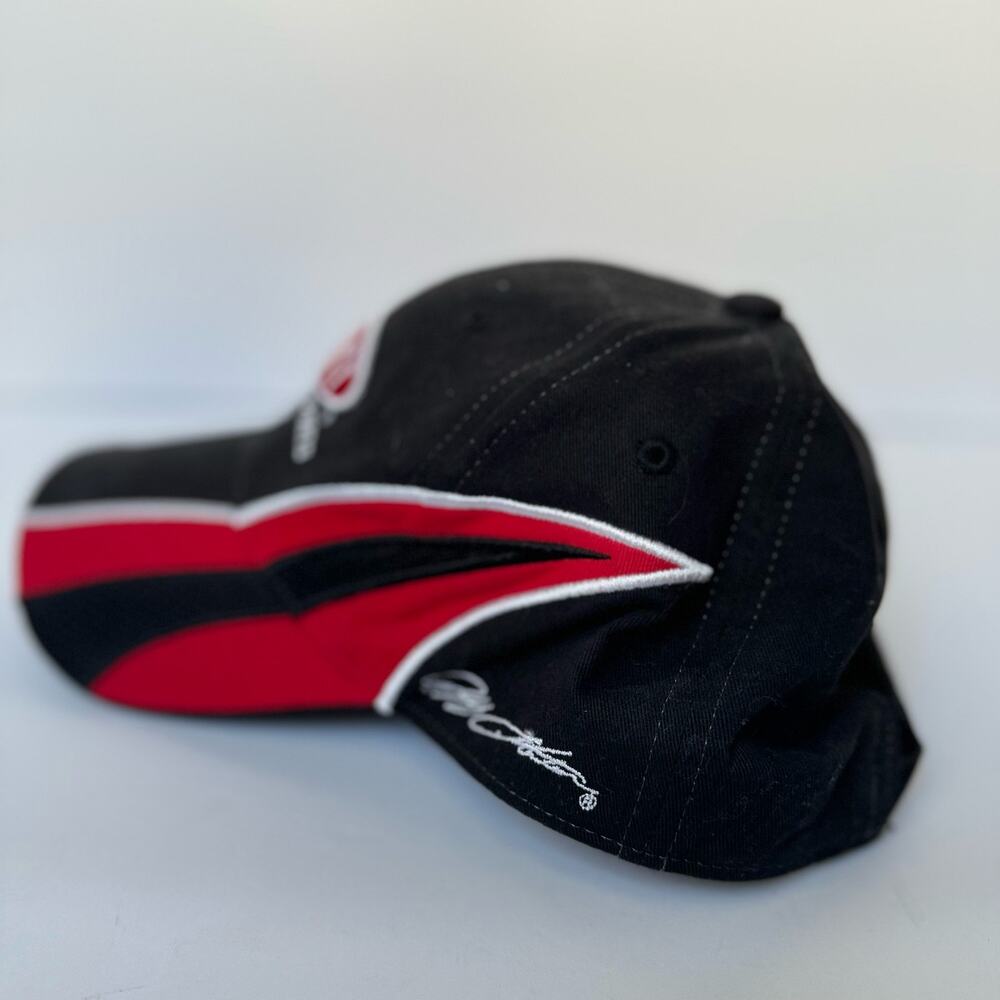 MARTIN TRUEX JR Hat Adult OSFM Black Red NASCAR Earnhardt Bass Pro - Picture 8 of 10